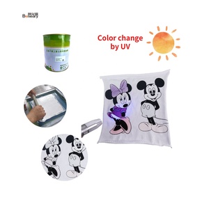 Chất lượng cao màn hình in ấn photochromic mực an ninh mực, năng lượng mặt trời đổi màu mực, thay đổi màu sắc dưới ánh sáng mặt trời mực - Product Image 4
