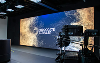 Pantalla LED P2.5 de Alta Luminosidad para Interiores, Gabinete de 640x640 mm con Animación para Tiendas Minoristas y Centros Comerciales