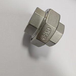 Raccord de tuyau union en acier inoxydable à <span class=keywords><strong>filetage</strong></span> femelle DN25 de 1 pouce - Product Image 1