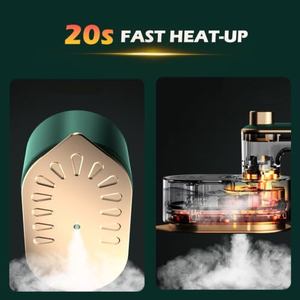 Plancha de Vapor Giratoria Portátil, Generador de Vapor Doble Húmedo y Seco, Vaporizador de Ropa Portátil para el Hogar y Viajes - Product Image 5