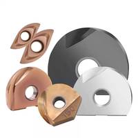 Inserts à bout sphérique demi-rond T2139 ZPFG BNM pour outils de tournage R6 R8 R10 pour l'usinage de l'aluminium