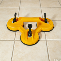 Ventouse en verre à trois griffes, ventouse de transport à double griffe pour sol, OEM, 100 kg, pression atmosphérique, vente en gros