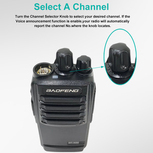 Walkie Talkie Baofeng BF-A68 400-480MHz Analógico Portátil Para Seguridad y Uso Civil - Product Image 3