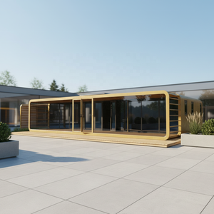 Nuova <span class=keywords><strong>Casa</strong></span> Prefabbricata Moderna e Mobile Stile Apple <span class=keywords><strong>in</strong></span> <span class=keywords><strong>Vendita</strong></span>, Appartamento o Hotel Prefabbricato Portatile da 20 o 40 Piedi per Esterni - Product Image 1