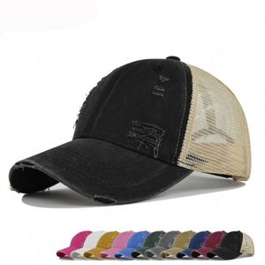 หมวกเบสบอลแบบ Trucker ปักลาย 3 มิติ แบบ OEM สั่งทำพิเศษ พร้อมตาข่าย หมวกทรง Dad แบบทำเก่า หมวกเบสบอลแบบ Trucker พร้อมตาข่าย - Product Image 1