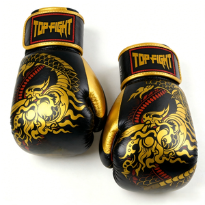 ถุงมือชกมวยหนัง PU โลโก้ออกแบบได้ตามต้องการ - Product Image 2