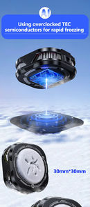 Enfriador de Teléfono Semiconductor Ice Cold Th19 Pro con Pantalla Digital, 9V, Enfriamiento Potente, Clip Magnético 2 en 1 para Juegos - Product Image 2