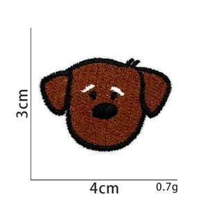 Patch brodé thermocollant en PVC 3D, taille mini, motifs mignons (Hamburger, Chien, Tulipe, Fraise, Abeille) pour la décoration de chapeaux, vêtements, sacs, sangles en toile - Product Image 5