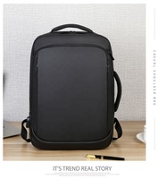 Sac à dos pour ordinateur portable professionnel imperméable de grande capacité, sac pour ordinateur de 15 pouces avec chargement USB pour les voyages et les trajets quotidiens