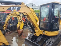 Mini-excavatrice CAT 304 d'occasion, bon état, excavatrice sur chenilles Caterpillar 304 d'origine