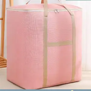 Large Capacity Clothes Storage Bag Organizer Quilt Pillow Storage Bag Storage Bags For Blankets And Quilts