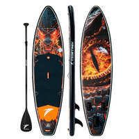 Planche de paddle gonflable tout usage (3 ailerons) en PVC pour sports nautiques – Vente directe usine, personnalisable, compétitive