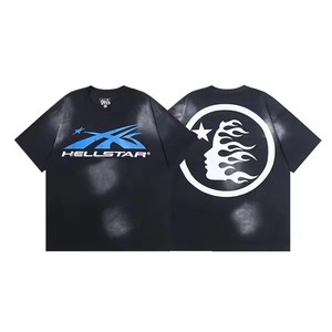 ขายตรงจากโรงงาน เสื้อยืดเทรนดี้ลายสัตว์ Hell Star NFC 260 กรัม ผ้าฝ้ายแท้ ทรงหลวม แขนสั้น ใส่ได้ทั้งผู้ชายและผู้หญิง สไตล์ลำลอง สำหรับฤดูร้อน - Product Image 1