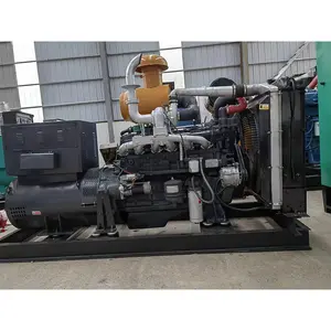 Generator Diesel 100kva-800kva Trailer Alternator tipe Diam mesin tunggal Shanghai Cina pabrik 350 Kw 3 fase 4 kawat AXVMN