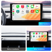 Pour autoradio universel 2 DIN Linux 9/10 pouces, CarPlay sans fil, Android Auto