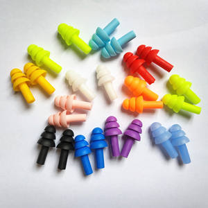 سدادات أذن مخصصة من السيليكون لعزل الصوت أثناء النوم مع خط متصل بألوان متنوعة لحماية السمع - Product Image 5