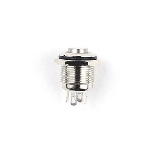 Công Tắc Nút Nhấn Bằng Thép Không Gỉ Bật Tắt Hàng Hải Lò Nướng Chiếu Sáng 4 Chân Bằng Đồng Niken 4 Vị Trí Cao 16Mm - Product Image 6