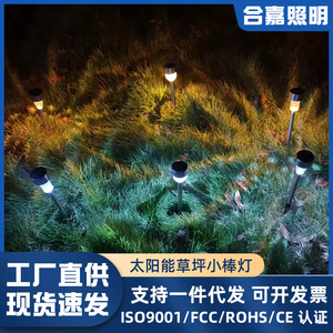 Lampes solaires de jardin Hejia 45*295mm, étanches, pour éclairage extérieur, camping et décoration paysagère - Product Image 4