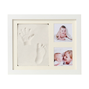 Kit d'empreintes de mains et d'empreintes pour nouveau-nés, garçons et filles, cadeaux d'<span class=keywords><strong>anniversaire</strong></span> pour les bébés, un cadeau précieux pour les bébés - Product Image 2