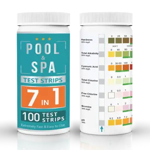 Swimming Pool Water Test Strips 7 Way Test Strips Spa Pool Water Tester