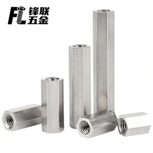Perno Hexagonal Doble de Acero Inoxidable 304 Fenglian, M3 M4 M5 M6 M8, Grado A, Nivel 4.5, para la Industria de la Construcción - Product Image 2