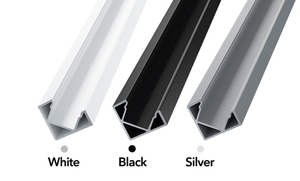 Kênh Khuếch Tán Màu Đen Bán Chạy Nhất Kênh Gắn Chìm LED Mỏng Nhôm Cho Dải Ánh Sáng Tuyến Tính - Product Image 6