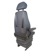 Sièges conducteur à suspension mécanique Grammer, sièges pour grue, sièges pour chargeuse, siège à suspension (Coussin de type V au choix)
