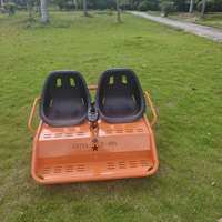 Mini-voiture à chenilles pour enfants, équipement de divertissement extérieur, plage, vélo, acier et plastique, capacité 80 kg