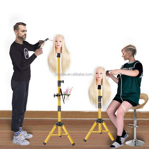 AliLeader Support Trépied Professionnel Réglable et Luxueux <span class=keywords><strong>avec</strong></span> Tête <span class=keywords><strong>de</strong></span> Mannequin en Toile Métallique pour Perruques et Plateau Multifonctionnel - Product Image 3