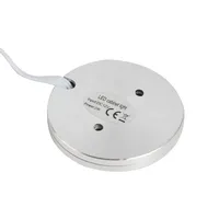 Lampu dekorasi rumah DC12V, kendali jarak jauh LED kabinet bulat Sensor cahaya
