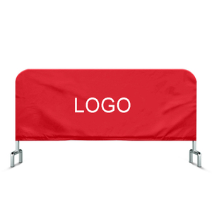 Biểu tượng tùy chỉnh 150*100cm quảng cáo hình chữ nhật tổ chức sự kiện vải chướng ngại vật đứng biểu ngữ cho quảng cáo khuyến mại. - Product Image 4