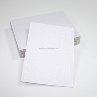 Topjlh Puzzle personnalisé à sublimation vierge pour cadeau familial multi-occasions avec photo personnalisée pour les anniversaires et les fêtes