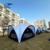 Carpa Inflable Resistente y Plegable, Domo Arqueado, Tamaño Personalizado, Carpa Inflable Hermética para Uso en Promociones de Agencias de Marketing