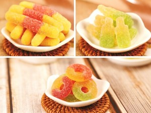 Free Sample OEM/ODM Sour <strong>Sugar</strong> <strong>Coated</strong> Gummies <strong>Candies</strong> Custom Shapes Available Including Sour Belts and Sweet <strong>Soft</strong> <strong>Candy</strong> - Product Image 5