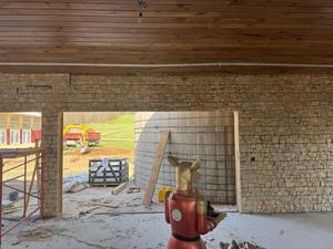 CE certificata moderna rivestimento della parete esterna piastrelle di <span class=keywords><strong>pietra</strong></span> calcarea lucidate burrasca ville hotel facciate blocco <span class=keywords><strong>pietra</strong></span> rustico Modulare fiammata - Product Image 3