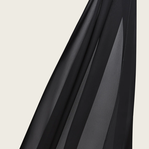 Venta al por mayor antiestático 100% poliéster gasa Hijab bufanda Color y tamaño personalizado suave malla transparente para los musulmanes - Product Image 5