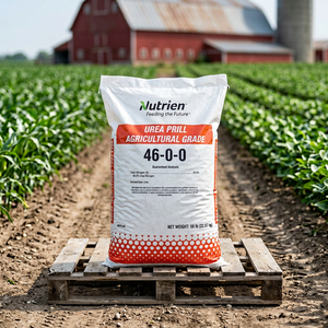 Urea Polimérica de Primera Calidad, Fertilizante con 46% de Nitrógeno, Liberación Controlada, en Forma de Perlas, para Agricultura a Gran Escala - Product Image 3
