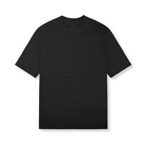 Camiseta Deportiva de Algodón para <span class=keywords><strong>Hombre</strong></span>, Estilo Americano, Holgada, de Color Sólido, Talla Grande, para Entrenamiento Físico, Cuello Redondo, Manga Corta - Product Image 4