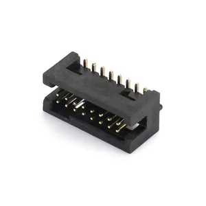 1.27Mm Pitch 2X8 Pin 16 Pin Pcb Colokan Laki-laki Wtb Permukaan Kepala Smt Smd Molex Kotak Kepala Samtec Kawat Ke Papan