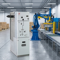 Appareil de commutation HXGN15-15 12kV 630A à courant nominal, entièrement scellé, isolé au gaz N2, IP67 pour Hôtel, Centre Commercial, Bureau, Poste de Distribution