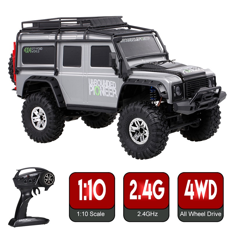 HB ZP1001 1/10 Scale RC Car - 2.4G 4WD Retro Vehicle with LED