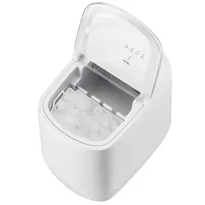 Countertop Ice Maker xách tay Ice các nhà sản xuất làm cho 16kgs Ice trong 24 giờ, công suất lớn bể nước để sử dụng nhà