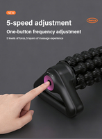 Masseur électrique vibrant mains libres rechargeable pour le corps entier, idéal pour la récupération musculaire profonde