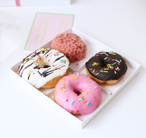 Pastelería <span class=keywords><strong>rectangular</strong></span> <span class=keywords><strong>Acetato</strong></span> <span class=keywords><strong>transparente</strong></span> Donuts transparentes Pastelería <span class=keywords><strong>Caja</strong></span> de embalaje para hornear Embalaje de alimentos Pastel Postre <span class=keywords><strong>Caja</strong></span> - Product Image 2