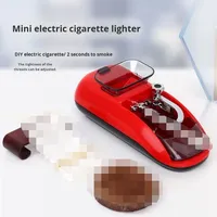 Machine à rouler automatique pour cigarettes électroniques, mini-machine, outil manuel DIY 8 mm, accessoires pour fumer du tabac, papiers à rouler
