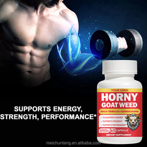Complément de vitalité pour hommes adultes : Tongkat Ali, Racine de Maca, Herbe cornée de chèvre, Panax Ginseng, Ashwagandha, Tribulus Terrestris - Product Image 3