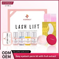 Kit de rehaussement de cils en silicone à boucles naturelles, modèle IK20013, pour un look naturellement recourbé et rehaussé, outils de lifting des cils DIY, Guangzhou