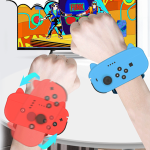 Brassard Dragonne <span class=keywords><strong>Jeu</strong></span> de danse pour <span class=keywords><strong>Nintendo</strong></span> <span class=keywords><strong>Switch</strong></span> Sport/Just <span class=keywords><strong>Dance</strong></span> Games Controller Grip Bracelet Poignet-support Dragonne - Product Image 6