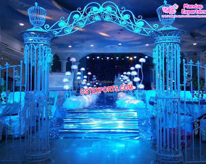 Mandap โลหะจัดงานแต่งงานแบบอังกฤษพิเศษ/เวที Mandap โลหะคุณภาพสูงสำหรับงานแต่งงานและอุปกรณ์ประกอบฉากโครงสร้างโลหะ Mandap สำหรับงานแต่งงาน - Product Image 3