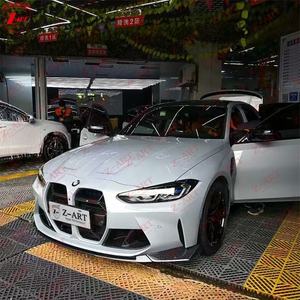 Z-ART CS DRY Spoiler avant en fibre de carbone pour BMW M3 <span class=keywords><strong>M4</strong></span> 2021+ Spoiler avant en fibre de carbone sèche pour BMW G80 G82 G83 - Product Image 4